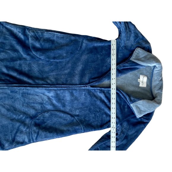 Koolaburra by UGG womens robe size XS soft fleece blue - Picture 6 of 7